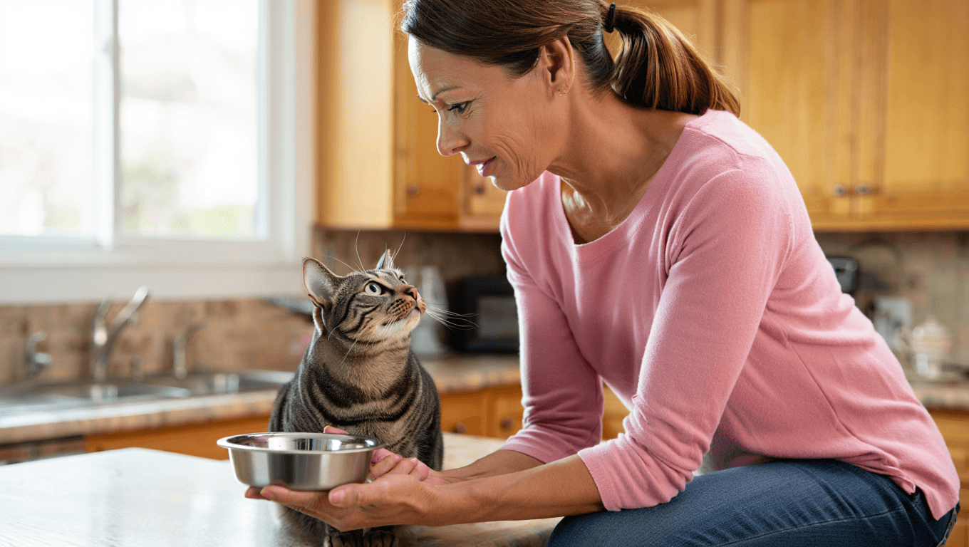 mon chat ne mange plus