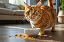 Vomissements chez le chat : que faire et quand consulter une vétérinaire