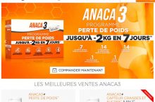 Découvrez toutes les offres minceur d&rsquo;Anaca3 sur anaca3.com